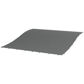 Pergola Canopy Replacement, Pergola Shade Cover for 10' x 10' Pergola ( 84C-038 Series), Dark Gray